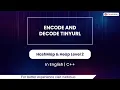Encode And Decode Tinyurl Module HashMap Heap In English CPP 49