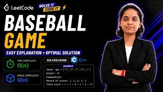 LeetCode 682 Baseball Game Stack Solution O n Time O n Space Easy Problem