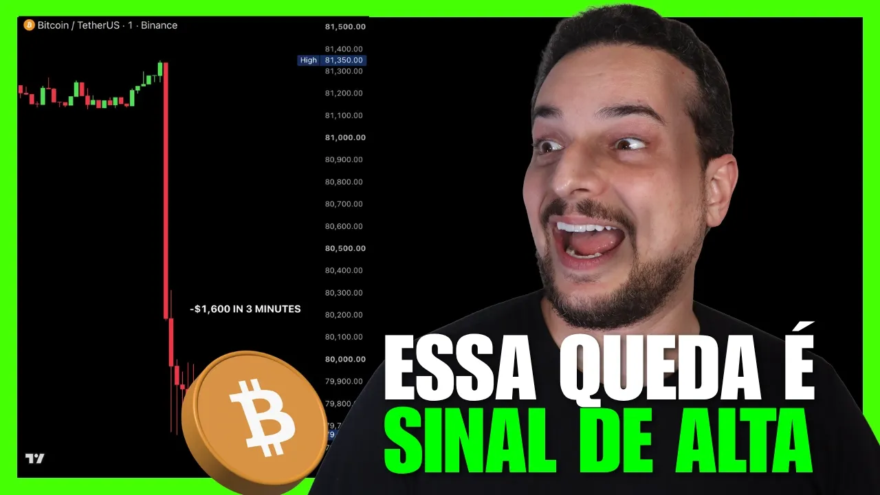 🚨 BITCOIN FAREJA O MEDO DO FED E PREPARA EXPLOSÃO DE PREÇO