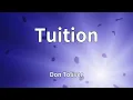 Lagu Don Toliver - Tuition (Lyrics)
