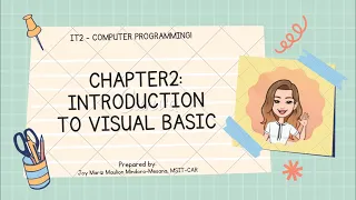 IT2-Chapter2 Introduction to Visual Basic