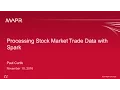 Streaming Stock Market Data with Apache Spark and Kafka