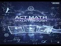 ACT Math Practice Test 1 2025 FULL WALKTHROUGH Step-By-Step