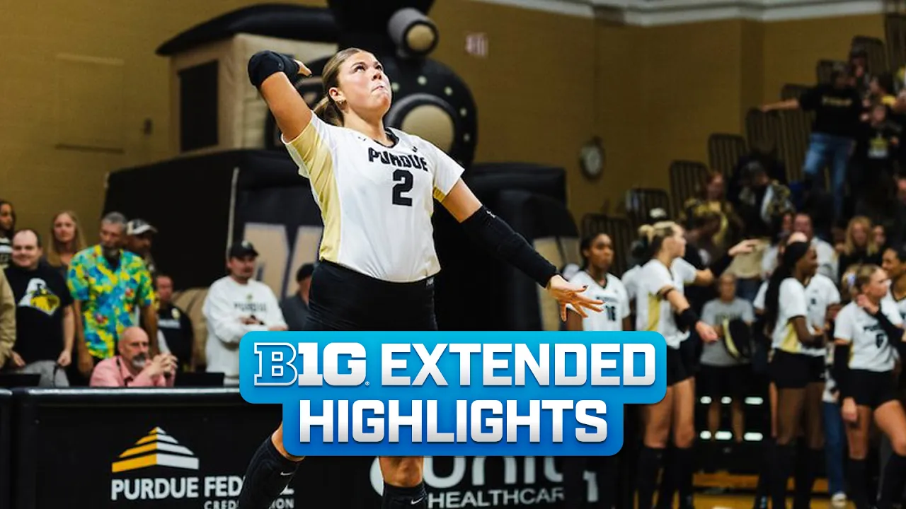 Rutgers at Purdue | Extended Highlights | Big Ten Volleyball | 10/29/2026