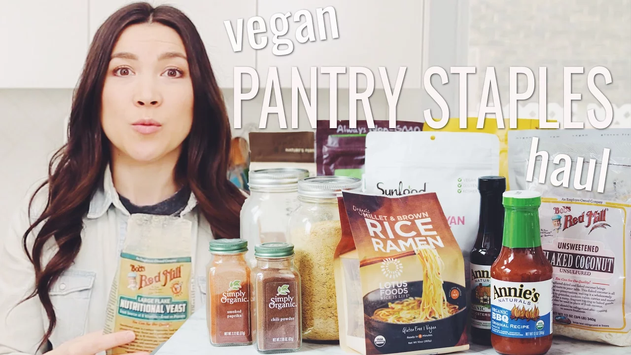 vegan pantry staples haul (iHERB)   hot for food