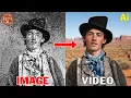Lagu Billy the Kid vs Wild West Legends Brought Back to Life using AI | Rare Historical Photos
