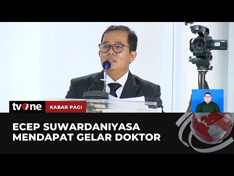 Pemred tvOnenews.com Ecep Suwardaniyasa Menerima Gelar Doktor di SKSG UI dengan Predikat Cumlaude