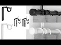 IKEABETYDLIG bracket curtain rods installation product review easy tutorial