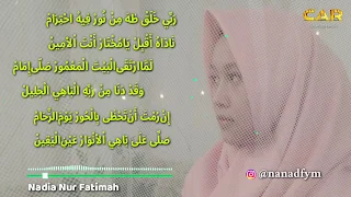 Download Sholawat Paling Mellow - Robbi Kholaq Cover Nadia Nur Fatimah - Cev Amza Record MP3