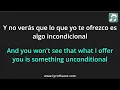 Los Angeles Azules - Nunca Es Suficiente Lyrics English Translation - ft Natalia Lafourcade