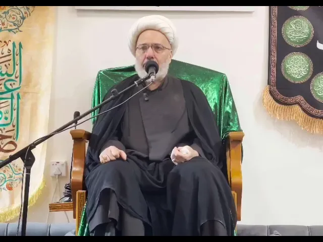⁣هلما بنا نبكي على باقر العلم - الدكتور الشيخ إبراهيم العاملي 