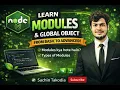 Node js Modules Global Objects Explained Core Modules in Node js Hindi