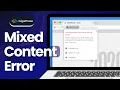 How to Fix the Mixed Content Error in WordPress