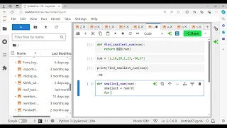 Data Engineering Interview Tips Python Tutorial Find the Smallest Number