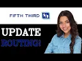 How To Update Fifth Third Bank Routing Number 2025