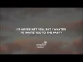 Benson Boone - Slow It Down (Lyrics)