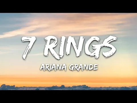 Download MP3 Ariana Grande - 7 rings (Lyrics)