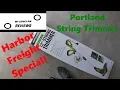 Harbor Freight Portland Electric Trimmer It cuts GRASS