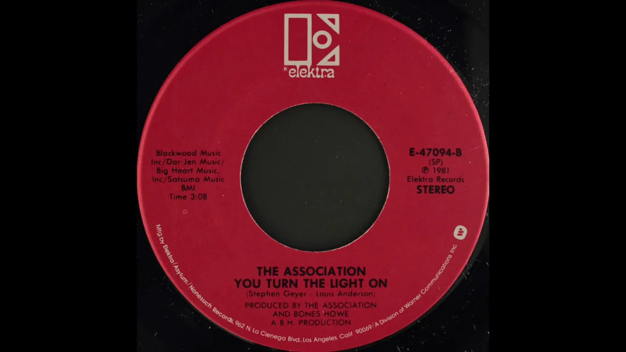 You Turn The Light On - The Association - 1981