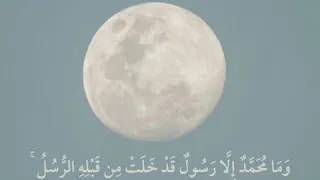 و م ا م ح م د إ ل ا ر س ول ق د خ ل ت م ن ق ب ل ه الر س ل أحمد العجمي Ahmad Alajmy 