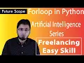 For loop in Python with Example Part AI Series in Hindi Urdu