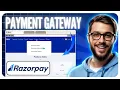 How To INTERGRATE RAZORPAY Payment Gateway In Website Full Guide