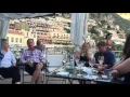 Happy Hour Bells in Positano - Candelaria Design Tour Italy 2015