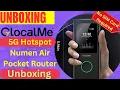 Unboxing GlocalMe Numen Air 5G Mobile Hotspot Router - No Sim card Required Support 140 Countries