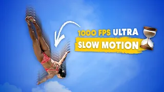 Ultra Slomo Drone Cliff Diving Compilation 🤤