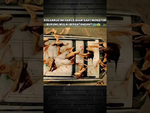 KELUARGA INI HARUS DIAM SAAT MOSNTER BURUNG MULAI BERDATANGAN?! 🐦😨🌑 | Esterviona #shorts #story