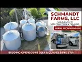 Schmandt Farms LLC Grain Facility Located in Reese MI Albrecht Auction Service Bidnow us