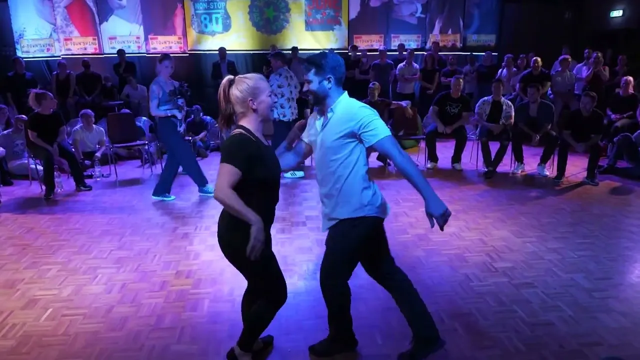 Improv West Coast Swing - Ben Morris & Tatiana Mollmann - D-Town Swing 2022 Champions Jack & Jill