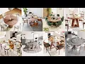 50 LATEST DINING TABLE DESIGNS 2024 ROUND DINING TABLES SPACE SAVING DINING TABLES p2