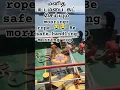 Mooring rope accident