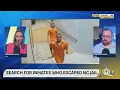 Inmate search shows men running down hallway at NC jail