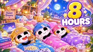 8 Hours of ChainsFR to Sleep to 🕊️ Gentle Peaceful Cartoon Stories #4k