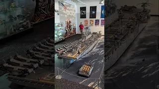 1 Million LEGO Pieces! USS Makin Island Ship on Display at Brickmania Store in Miramar, CA #lego