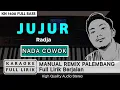 Download Lagu JUJUR_RADJA [NADA COWOK] KARAOKE REMIX PALEMBANG FULL LIRIK