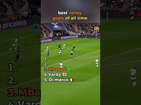 Best volley goals ๐ฅถโฝ๏ธ