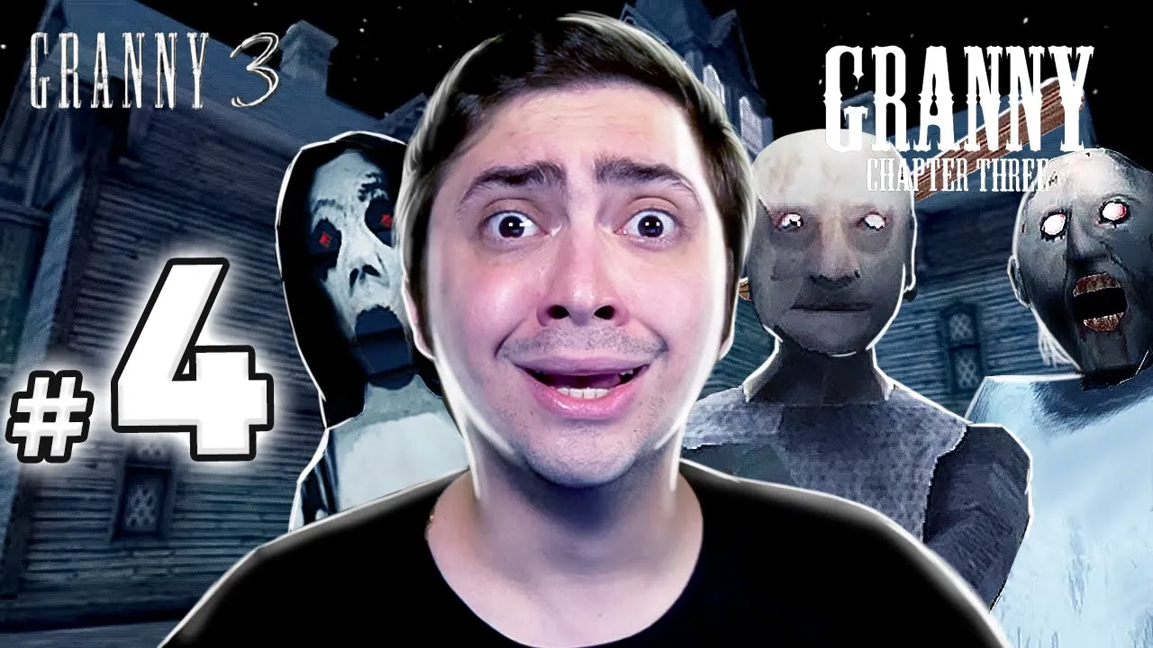 alanzoka jogando Granny 3, jogo de terror -  Parte #4 / FINAL