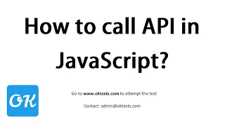 How to call API using XMLHttpRequest in JavaScript