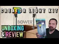 Bower Creator Light Kit Unboxing Review