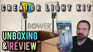 Bower Creator Light Kit Unboxing Review
