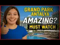 Download Lagu 👀 Full Tour of GRAND PARK LARA ANTALYA – Is This Antalya’s BEST Resort? Honest Review!