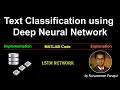 Text Classification using Deep Learning