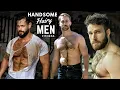 Handsome Hairy Men Shirtless Fitness