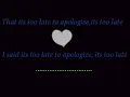 Apologize Pixie Lott