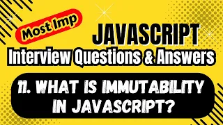 What is Immutability in JavaScript Complete Guide with Examples Mutable vs Immutable Explained