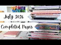 July 2026 Completed Pages