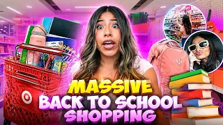 BACK TO SCHOOL SHOPPING as a FRESHMAN No Budget